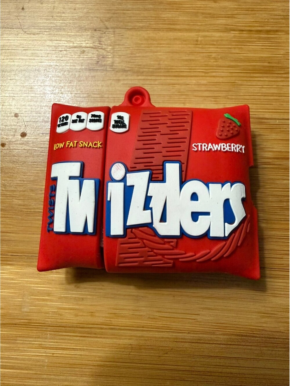 Twizzlers Candy Bag Silicone Keychain Airpods gen 1 -2 case or bag charm